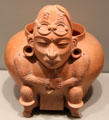 Teotihuacan earthenware effigy jar from central Mexico at Gardiner Museum. Toronto, ON.