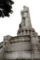 Otto von Bismark Memorial sculpted by Hugo Lederer. Hamburg, Germany