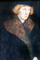Portrait of Pfalzgraf Philipp bei Rhein , Bishop of Freising & Naumburg by Lucas Cranach the Elder at Berlin Gemaldegalerie. Berlin, Germany.