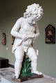 Boy as Fountain statue ceramic by Andrea della Robbia of Florence at Bode Museum. Berlin, Germany.