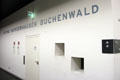 Nazi death camps listed at Jewish Museum Berlin. Berlin, Germany.