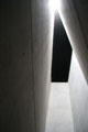 Symbolic Holocaust Tower at Jewish Museum Berlin. Berlin, Germany.