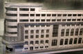 Model of Mosse publishing house in Berlin with Art Moderne extension by Erich Mendelsohn at Jewish Museum Berlin. Berlin, Germany.