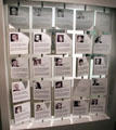 Display of noted German writers & artists at Jewish Museum Berlin. Berlin, Germany.