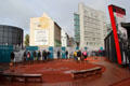 Berlin Wall displays near Checkpoint Charlie. Berlin, Germany.