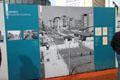 Berlin Wall photo display near Checkpoint Charlie. Berlin, Germany.