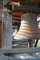 Reconciliation Church bells on display at Bernauer Straße Berlin Wall Memorial. Berlin, Germany.