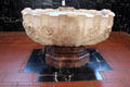 Baptismal font at Trier Cathedral. Trier, Germany.
