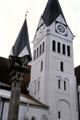 Cathedral consists of a variety of architectural styles from Romanesque through Baroque. Eichstätt, Germany.