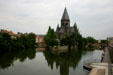 Temple Neuf protestant church erected during German annexation. Metz, France.