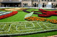 Rail station garden. Metz, France.