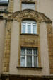 1910s formal carvings on building in German Imperial quarter. Metz, France.