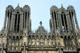 Towers of Cathedral. Reims, France.