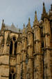 Buttresses of Cathedral. Reims, France.