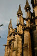 Flying buttresses of Cathedral. Reims, France.