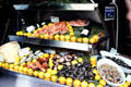 Shellfish shop display. Paris, France.
