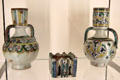Ceramics collected by Delacroix in Morocco on visit in 1832 at Eugene Delacroix Museum. Paris, France.