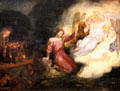 Christ in Garden of Olives painting by Eugène Delacroix at Eugene Delacroix Museum. Paris, France.