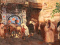 Fountain at Fez, Morocco painting by Joseph-Félix Bouchor at Vannes Museum of Beaux Arts. Vannes, France.