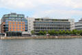 Spencer hotel on north dock of River Liffey. Dublin, Ireland.