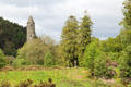 Round tower at Glendalough. Ireland.