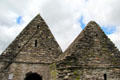 St Kevin's Church roofline at Glendalough. Ireland.