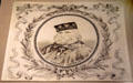 Graphic of Giuseppe Garibaldi & events of his life at Risorgimento Museum. Turin, Italy.