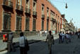 Palacio Nacional along East Zapata Street. Mexico City, Mexico.