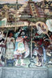 Mural depicting ancient Mexico by Diego Rivera in Palacio Nacional. Mexico City, Mexico.