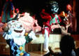 Costumed dancers in Ballet Folklorico. Mexico City, Mexico.
