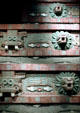 Reproduction of temple of Quetzalcoatl at Teotihuacán at National Museum of Anthropology. Mexico City, Mexico.