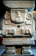 Water-goddess Chalchiuhtlicue sculpture at National Museum of Anthropology. Mexico City, Mexico.