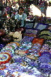 Painted crafts for sale in Taxco. Mexico.