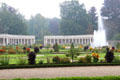 Colonnades & King's fountain in upper garden. Het Loo, Netherlands.