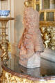 Royal bust on ornate side table in New Dining Room. Het Loo, Netherlands.