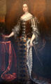 Portrait of Queen Mary, who became ruler of England with her husband Prince Willem III in 1689. Het Loo, Netherlands.