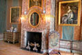 Ornate fireplace in Princess Mary's Bedchamber. Het Loo, Netherlands.