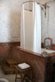 Queen Wilhelmina's early 20thC style bathroom. Het Loo, Netherlands.