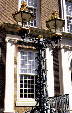 Palace lampost detail at Het Loo. Apeldoorn, Netherlands.