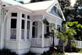 Victorian wooden house near Selwyn Library on St Stephens Avenue, in Parnell district. Auckland, New Zealand.