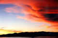 Sunset in Kaikoura. New Zealand.