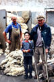 Three generations of wool exporters in Oamaru. New Zealand.