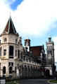 Dunedin railway station. New Zealand.