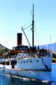 Earnslaw steam boat at Queenstown. New Zealand.