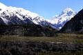 Snow capped Mount Cook. New Zealand.