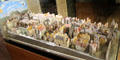 Edinburgh's Old Town around Canongate model at Museum of Edinburgh. Edinburgh, Scotland.