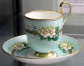 Porcelain cup by J&MP Bell aka The Glasgow Pottery at Museum of Edinburgh. Edinburgh, Scotland.