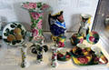 Collection of pottery from Kirkcaldy, Scotland at Museum of Edinburgh. Edinburgh, Scotland.