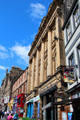 Looking up High Street from John Knox House. Edinburgh, Scotland.