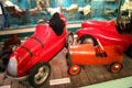 Pedal cars at Museum of Childhood. Edinburgh, Scotland.